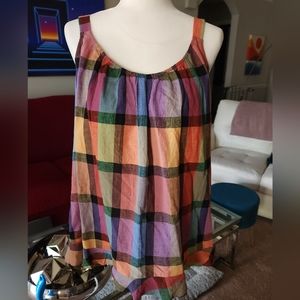 Lane Bryant Ruffle-hem Plaid Cami